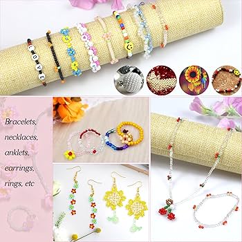 カラフルガラスビーズブレスレット ブレスレット 三連 四連 ナチュラル ストーン ガラス ビーズ